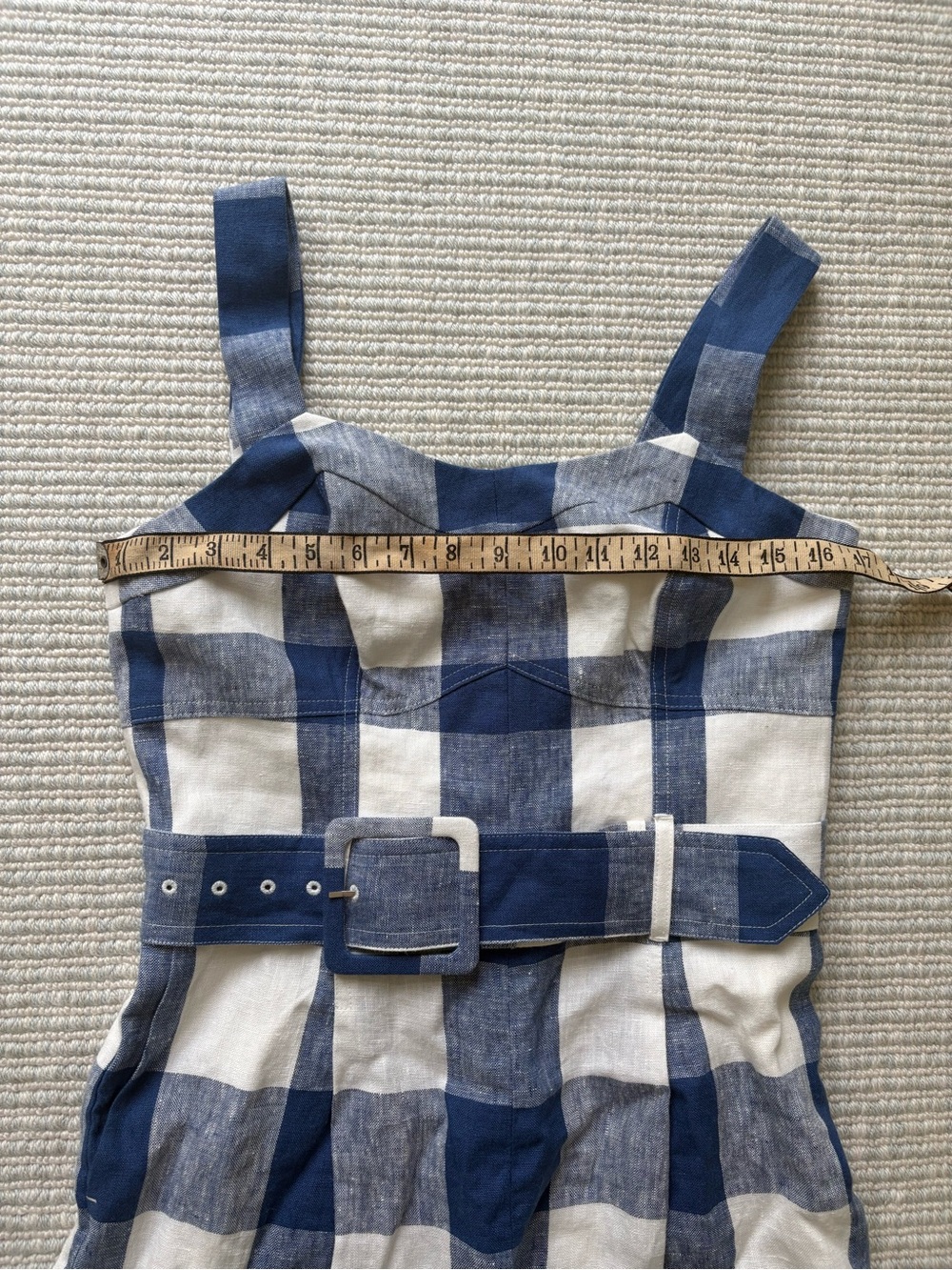 Boden jumpsuit NWOT US 4, Panelled Bodice Linen Jumpsuit,current D1717
Gorgeous! - Picture 14 of 15